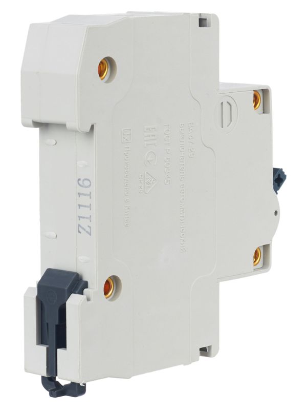 Выключатель автоматический модульный 1п C 16А 4.5кА ВА47-29 GENERICA MVA25-1-016-C