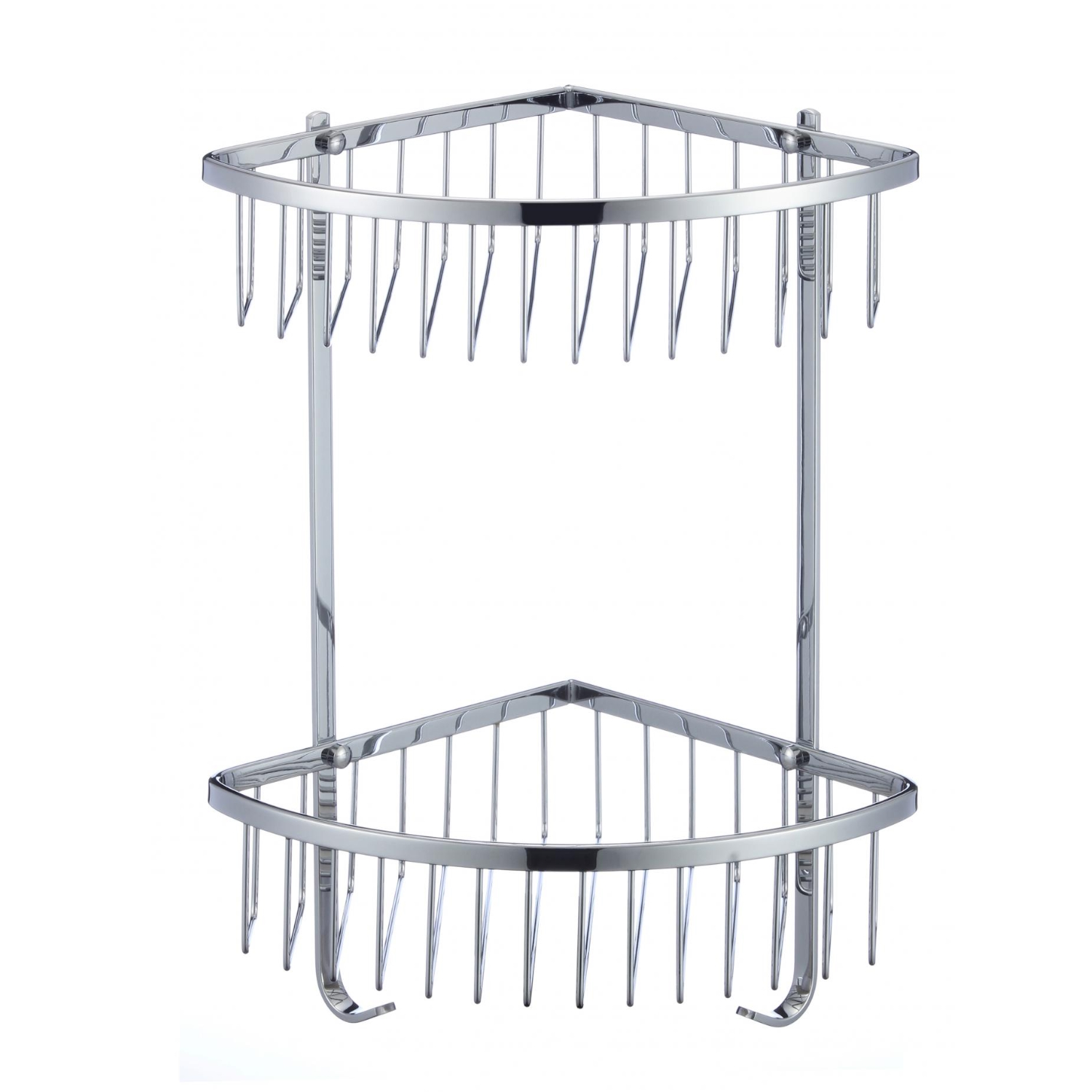 Полка угловая Savol S-002554, хром