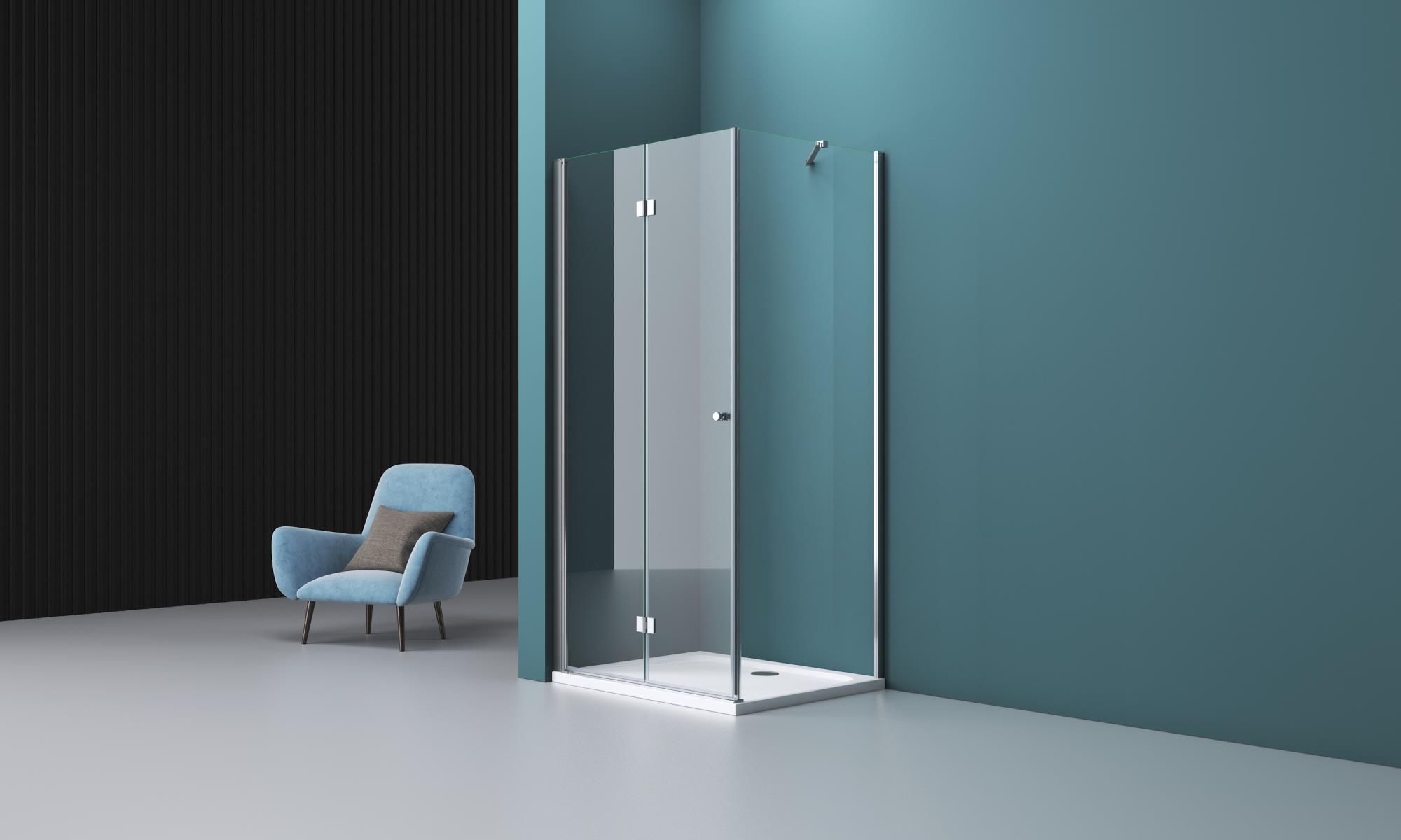 Душевой уголок BelBagno ALBANO-AS-1-100-C-Cr