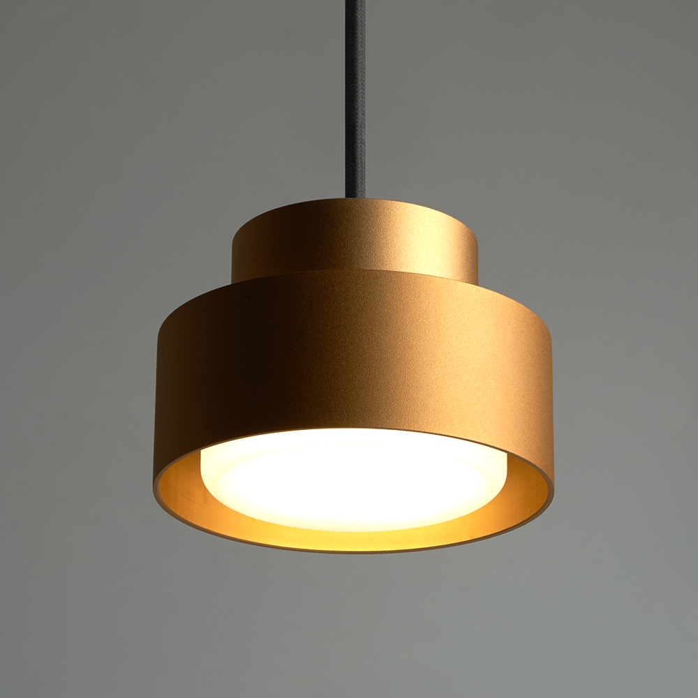 Светильник ДСО GX53 без лампы на подвесе золото