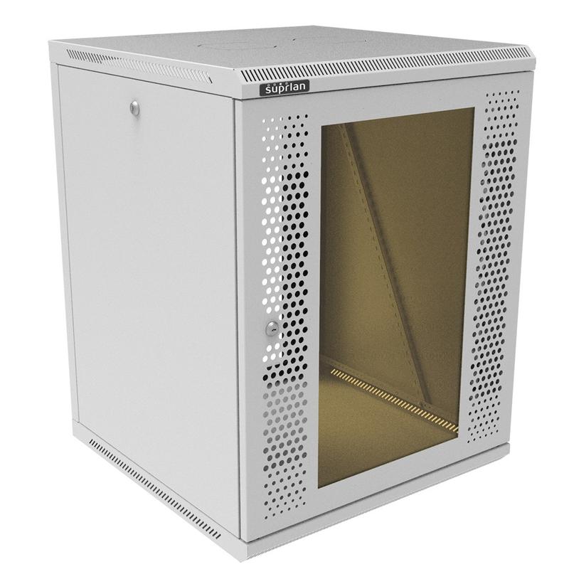 Шкаф телекоммуникационный настенный ТВС-15U-600-600-С+П SUPRLAN 05-2152
