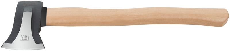 Топор-колун "ушастый" кованый 1000г деревянная ручка FIT 46152