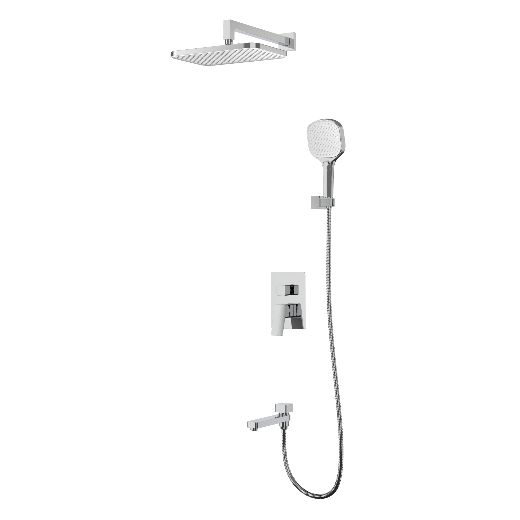 Душевая система встраиваемая Raglo R30.27, хром