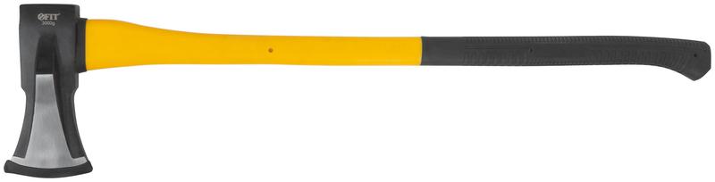 Топор-колун "ушастый" кованый 3000г фибергласовая длинная ручка FIT 46157