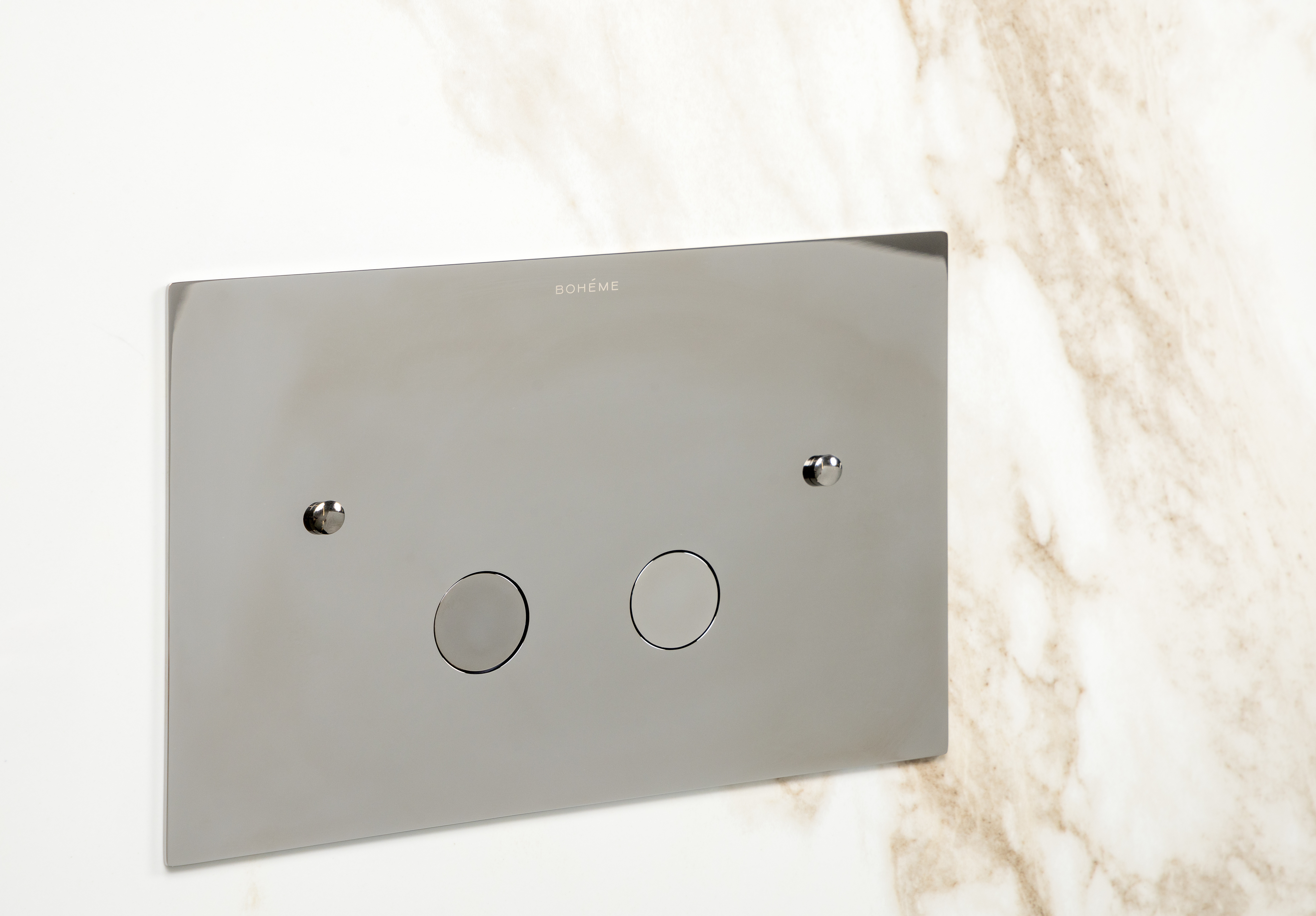 Кнопка для инсталляции латунь MATT GOLD ультраплоская