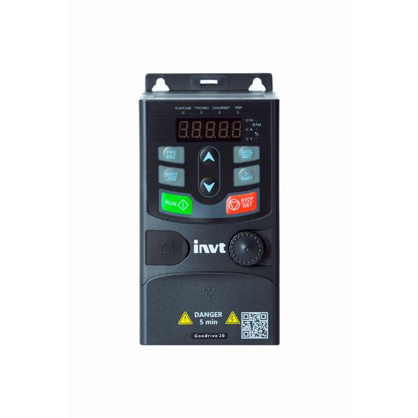 Преобразователь частоты GD20-0R7G-S2 0.75кВт 220В INVT 90001-01023