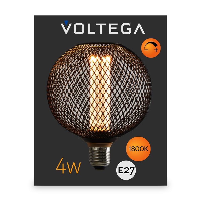 Лампа светодиодная Loft Led BMC125150 4Вт 1800К E27 DIM Voltega 8548