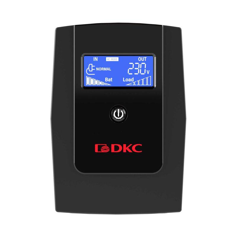 Источник бесперебойного питания ИБП Info LCD 800В.А IEC C13 (3) USB + RJ45 DKC INFOLCD800I