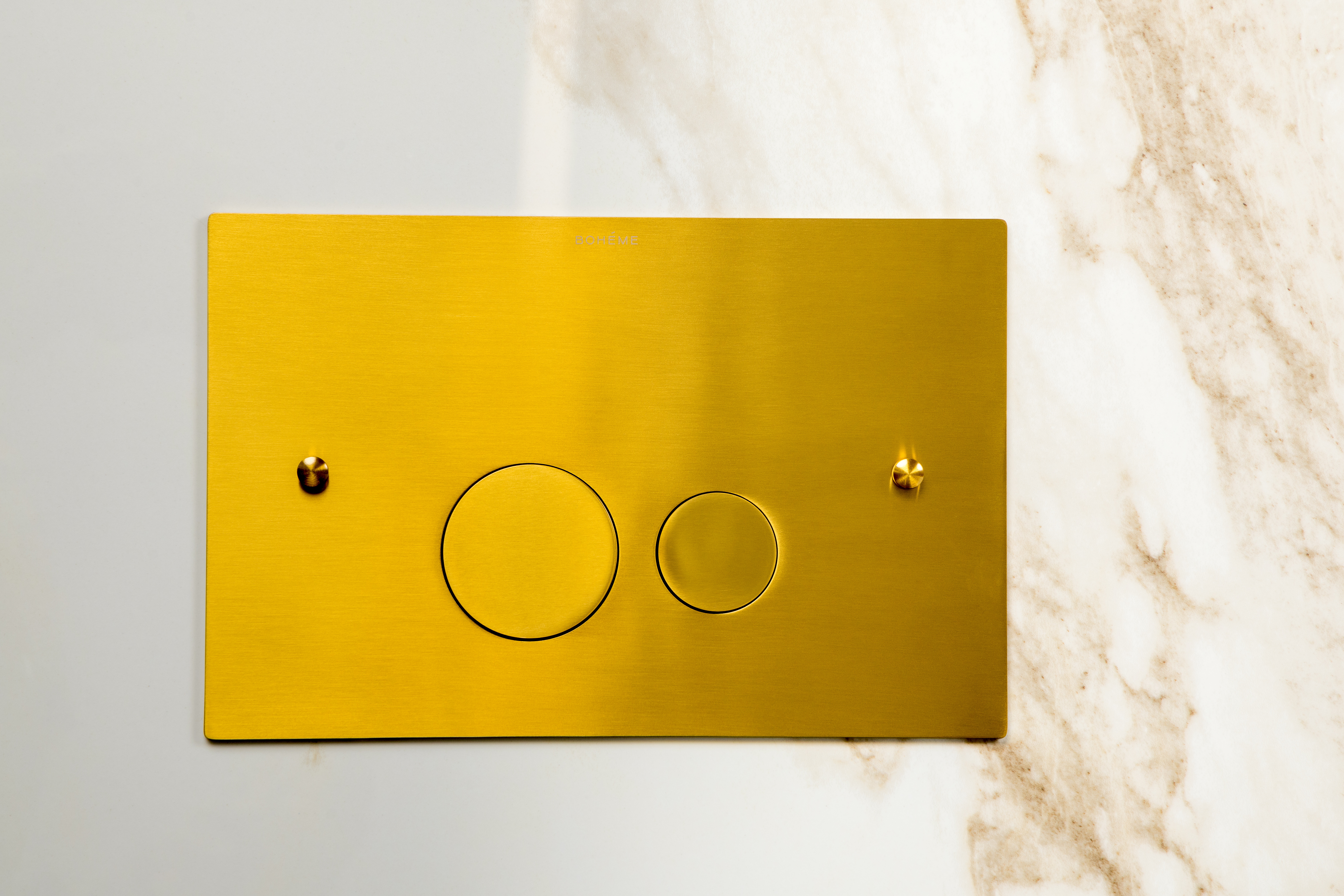 Кнопка для инсталляции Boheme латунь BLACK ультраплоская