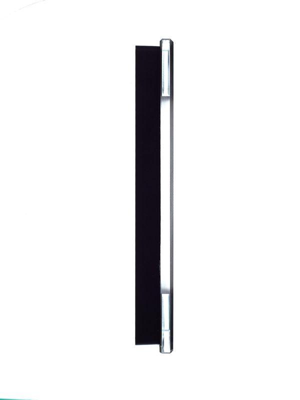 Рамка 1-м BRITE РУ-1-2-БрЧ стекло черн. IEK BR-M12-G-K02