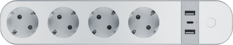 Удлинитель 4х1.5м 16А Smart Home с заземл. 2хUSB с управлением по WI-FI бел. NAVIGATOR 95132