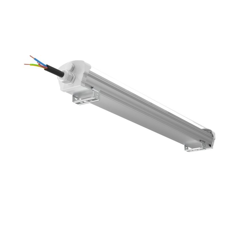 Светильник светодиодный ДСП WP 20 C 20W W 840 2 L600 600х74х60мм 20Вт 4000К IP66 пылевлагозащ. управл. по DALI-2 бел. Русский Свет 27072023820