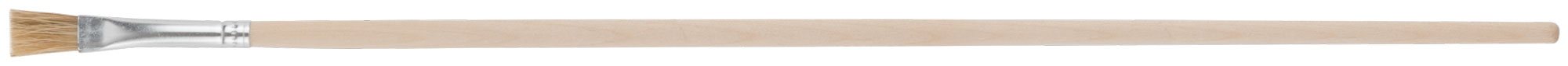 Кисть художественная для масляной краски плоская  6 # ( 8 мм )