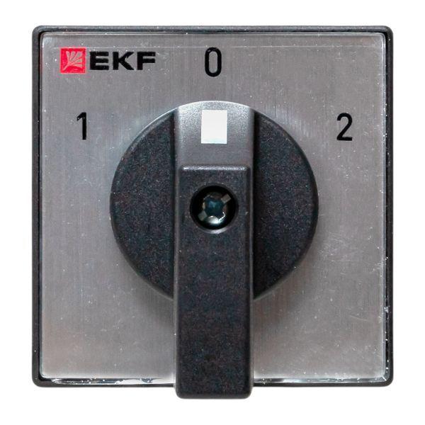 Переключатель кулачковый ПК-1-41 1п 10А "1-0-2" IP65 EKF pk-1-41-10-65