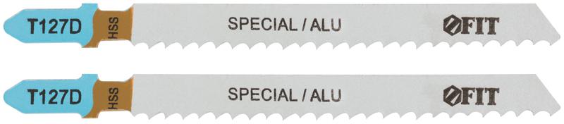 Полотно пометаллу полимерным и эпоксиднымматериалам HSS фрезерованн. зубья 100/74/3мм (T127D) (уп.2шт) FIT 40976