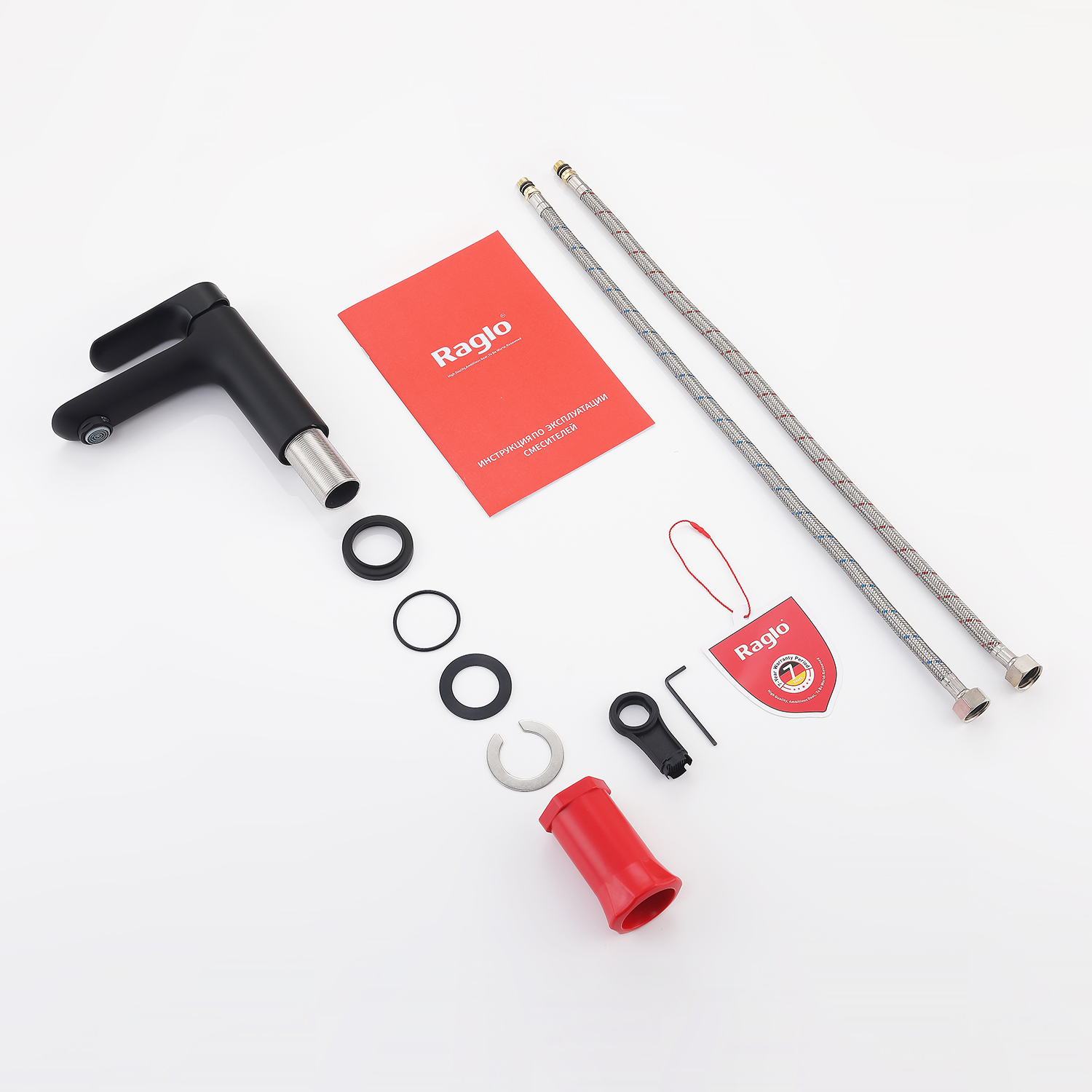 Смеситель для раковины Raglo R03.10.06, черный