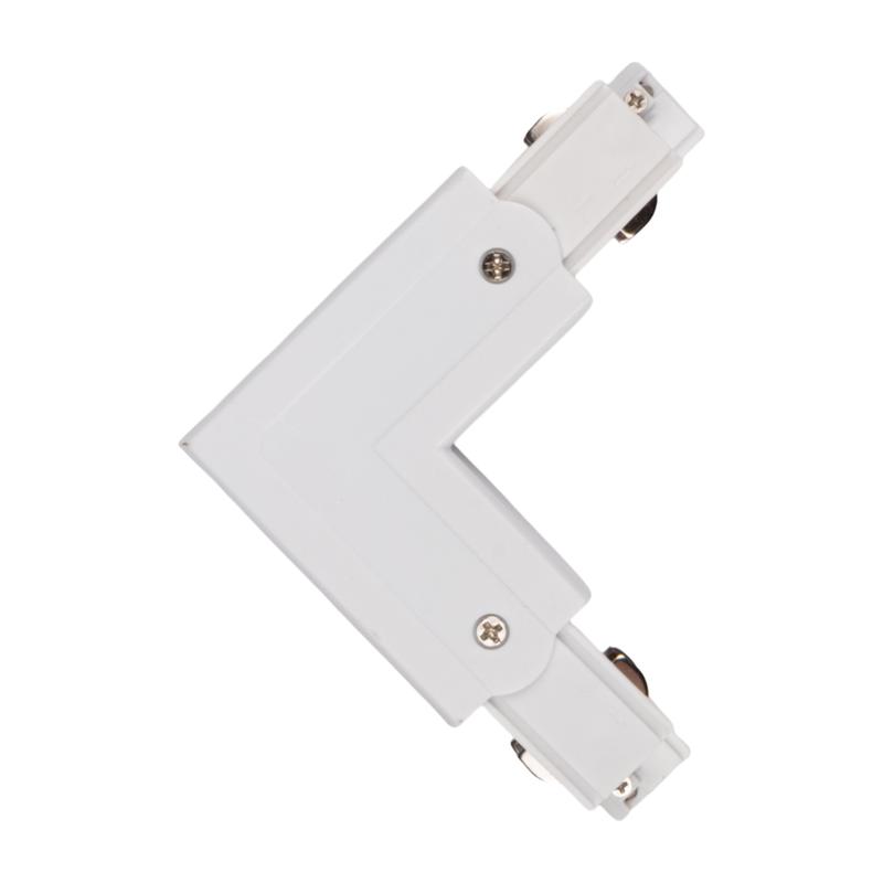 Аксессуар к шинопроводу трехфазному 3P PTR CL-WH OUT коннектор внешний Pro+ бел. JazzWay 5063136