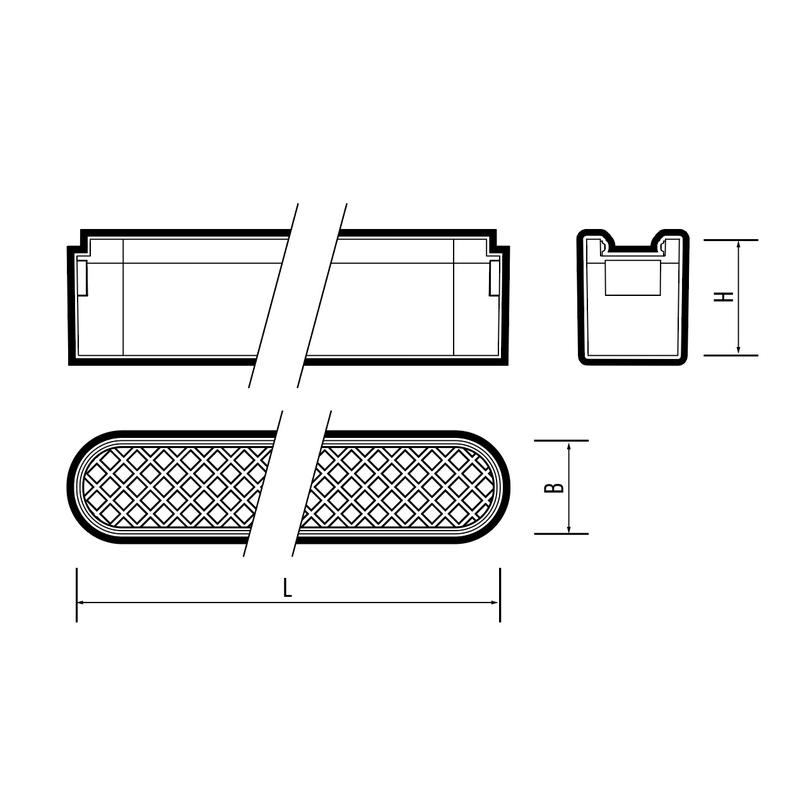 Светильник светодиодный трековый MTR16 1418 18Вт 4000К grid 60град. BL IP20 низковольтный Pro черн. JazzWay 5056473