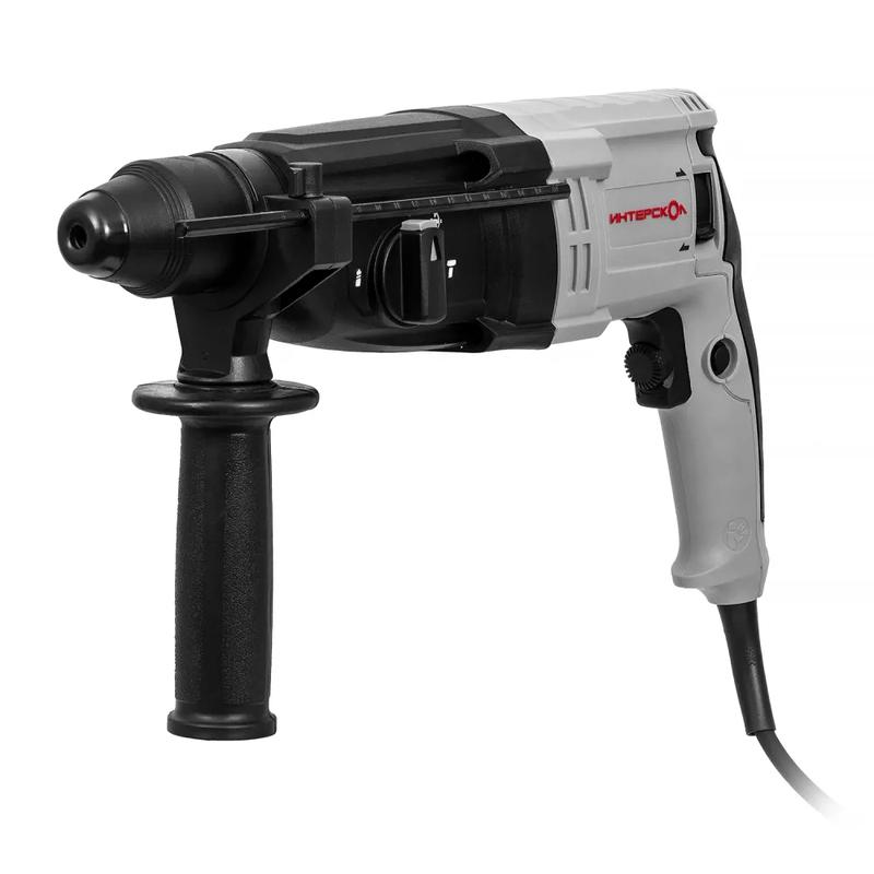 Перфоратор трехрежимный П-28/850ЭР SDS plus макс. диаметр бурения 28мм 5100 уд/мин 2Дж 850Вт ИНТЕРСКОЛ 605.1.0.70