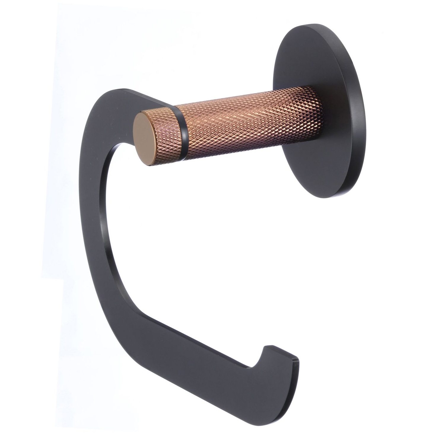 Держатель для туалетной бумаги Savol S-002152HD, черный/бронза