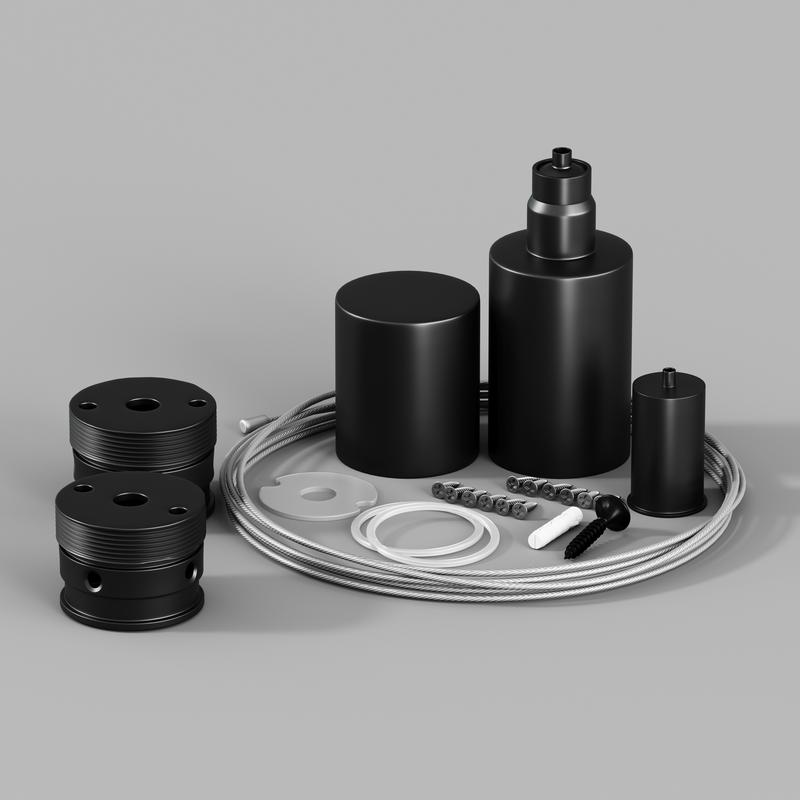 Набор для вертикального подвесного монтажа LNM-D25-PS-B Maytoni 20309