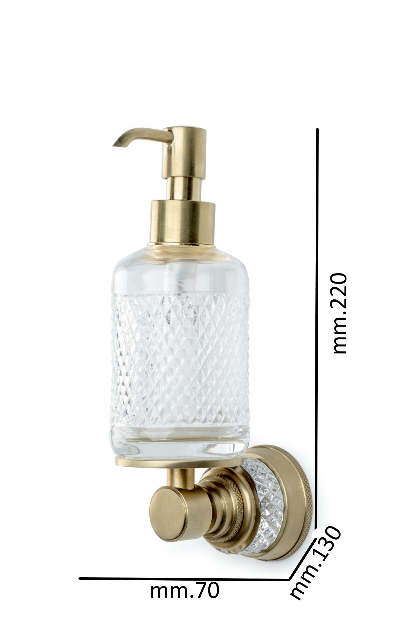 Держатель туалетной бумаги с крышкой AURA Chrome