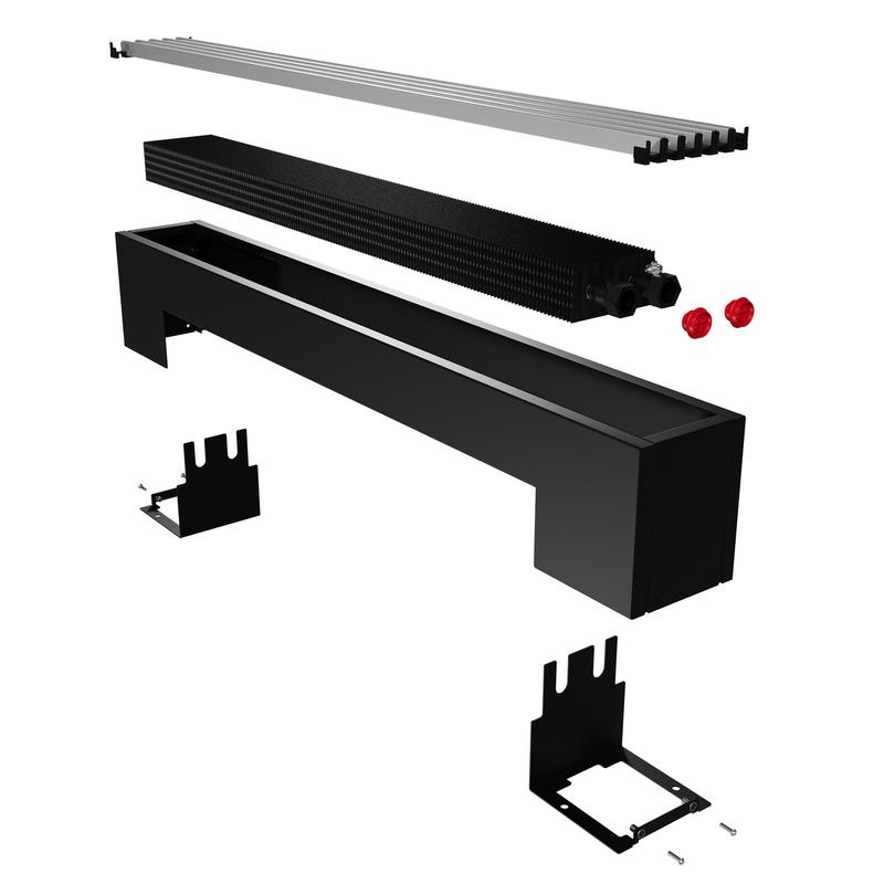 Конвектор напольный STEP-130/130/1800-2-N-WT-LG-NA Royal Thermo НС-1608056