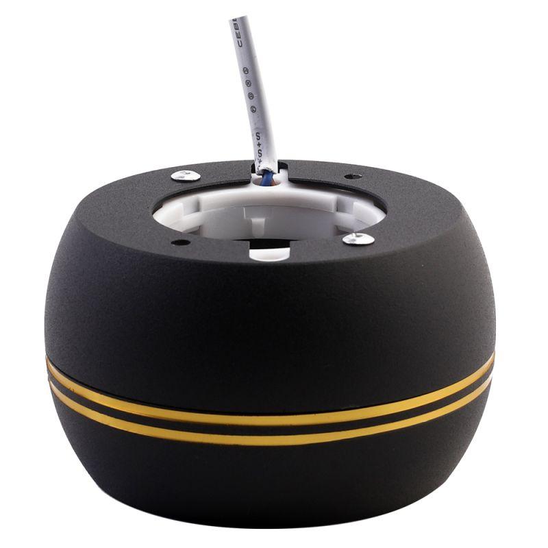 Светильник встраиваемый IP20 металлический под лампу GX53 LGX53-03 C02 черн. Camelion 15398