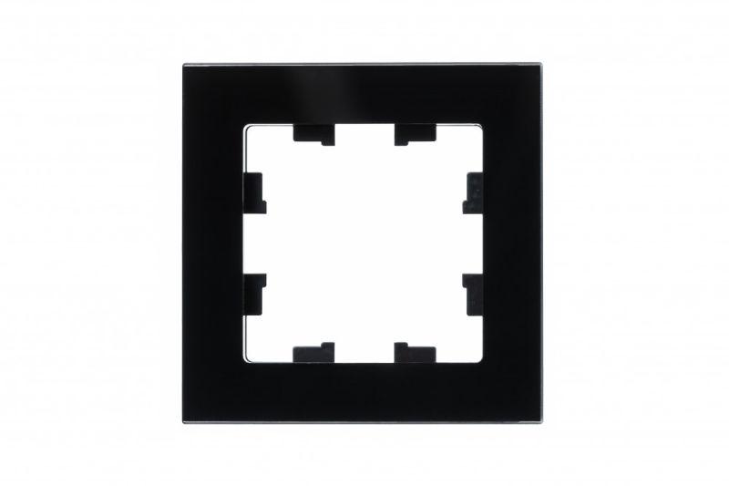 Рамка 1-м AtlasDesign Nature стекло черн. SE ATN321001