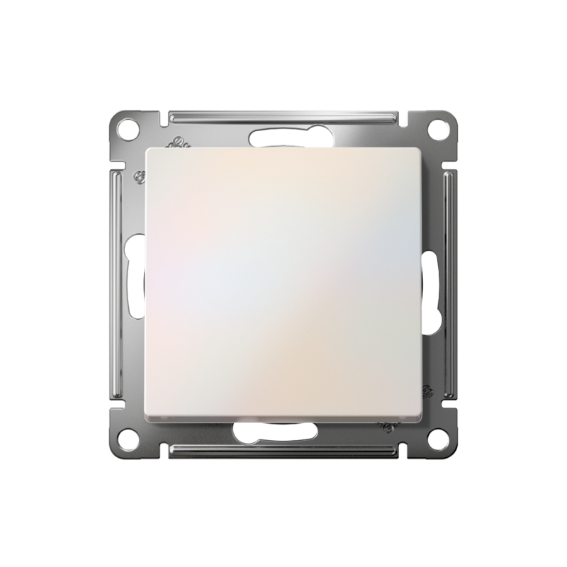 Выключатель 1-кл. СП AtlasDesign 10А IP20 (сх. 1) 10AX с самовозвратом механизм жемчуж. SE ATN000415