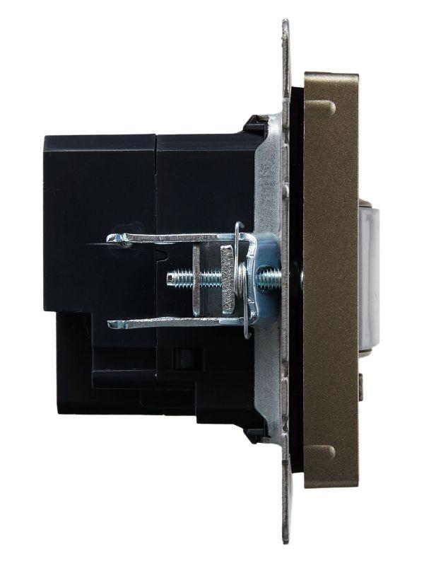 Датчик движения BRITE ДС10-1-БрШ механизм шампань IEK BR-MS10-N-150-05-K37