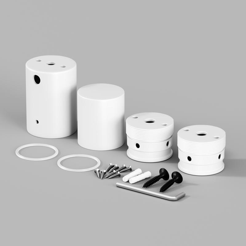 Набор для вертикального накладного монтажа LNM-D25-CS-W Maytoni 20313