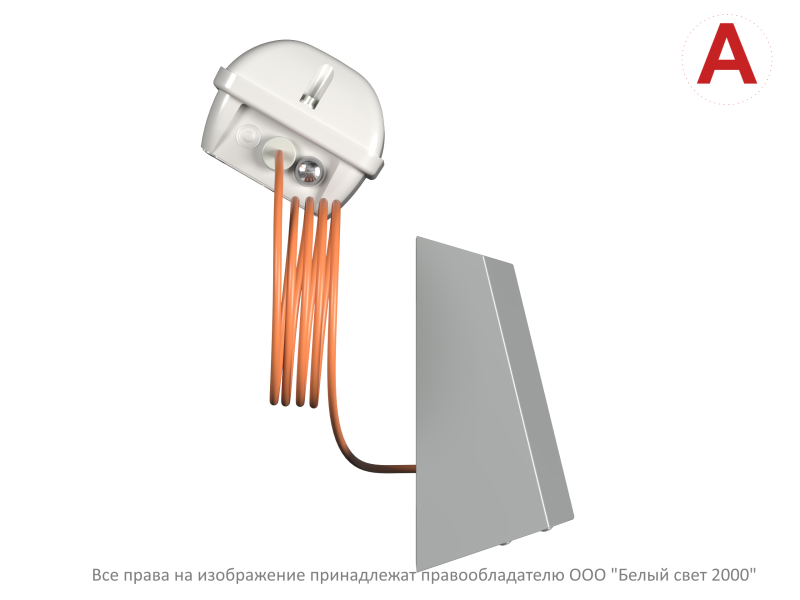 Светильник аварийный BS-CUSTOS-51-L2-STABILAR3-AUTOTEST V01 4000К Gray MSS3 Белый свет a32386