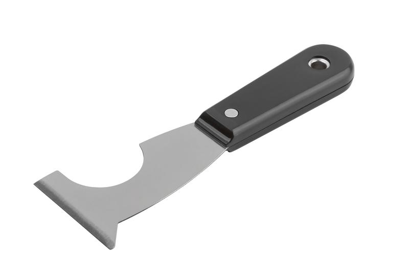 Шпатель многофункциональный малярный 63мм пластик. ручка КУРС 06651