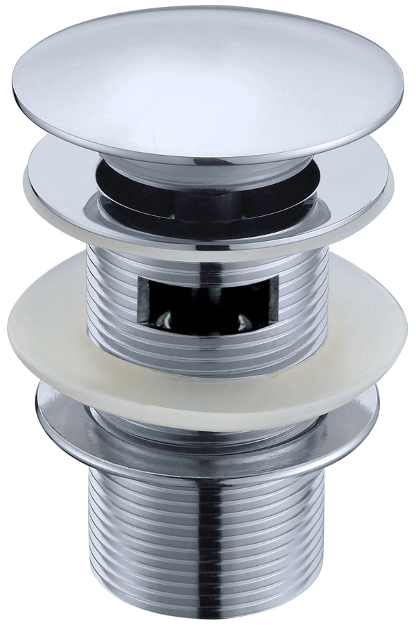 Слив для раковины с переливом, автомат(клик-клак) BRILLANTE