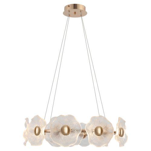 Люстра светодиодная Shannon 6135-101 LED 30Вт 3000К дизайн Rivoli Б0061947