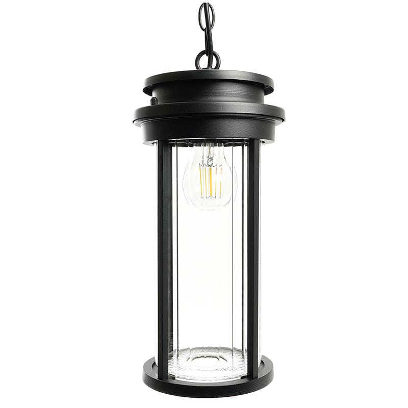 Светильник садово-парковый 40Вт 220-240В E27 черн. (на цепочке 800мм) PL785 FERON 51839