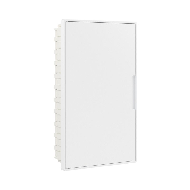 Щиток встраиваемый FRAME 36мод. с бел. дверцей с 4 шинами PEN (2шт на 8 отверст. и 2шт на 10 отверст.) бел. DKC F36B1WW