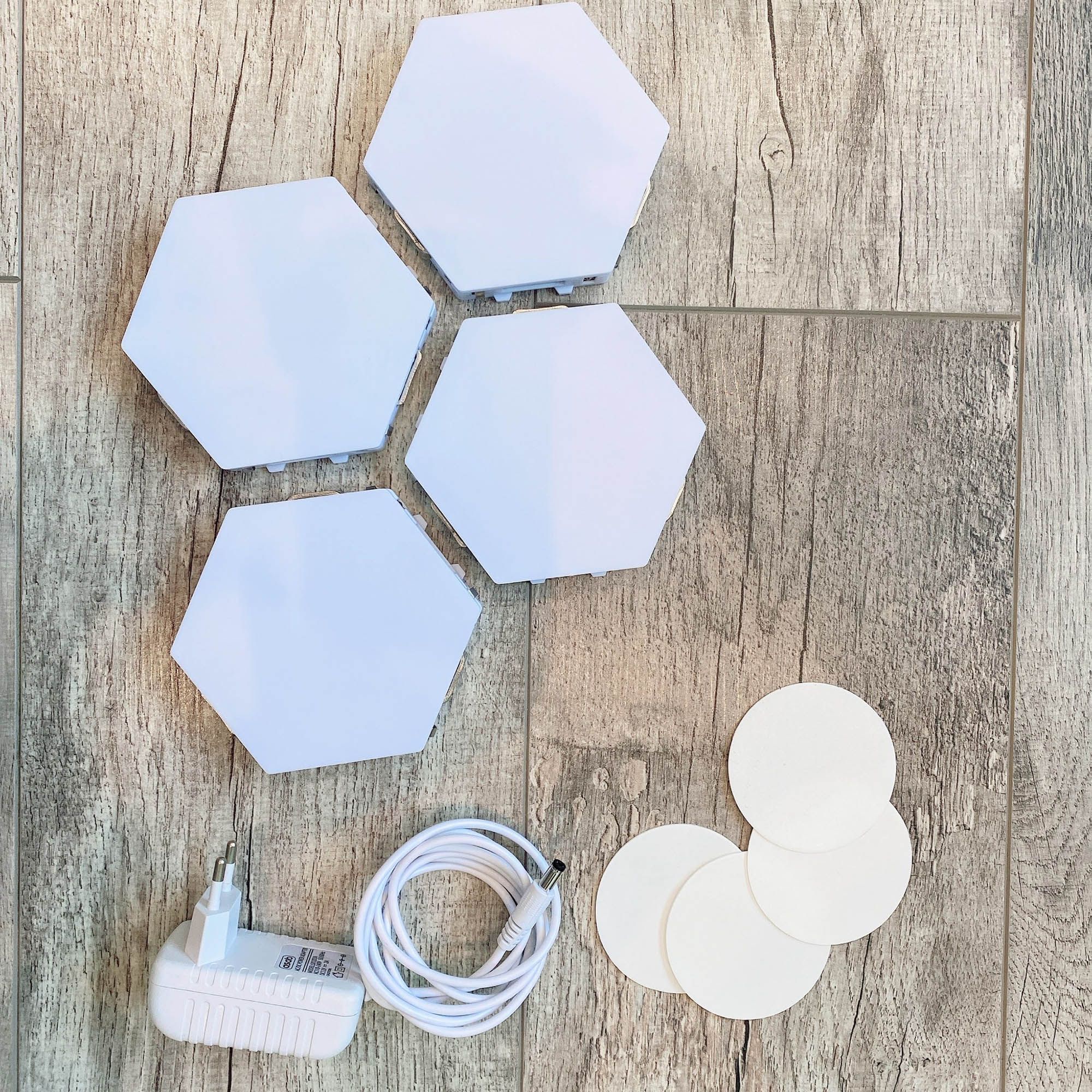 Светильник светодиодный модульный в составе набора из 4 шт UЛм-H77-3,5W/4000K WHITE SET4 Сенсорный (4000К) БП (в/к) 400Лм