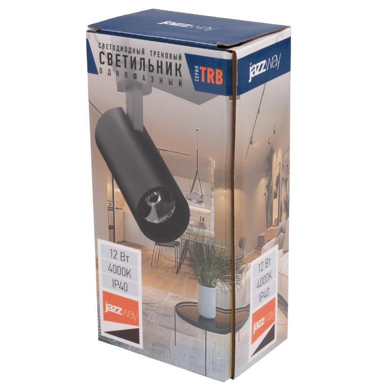 Светильник светодиодный трековый TRB 0712 12Вт 4000К 24град. BL IP40 1ф Pro JazzWay 5066199