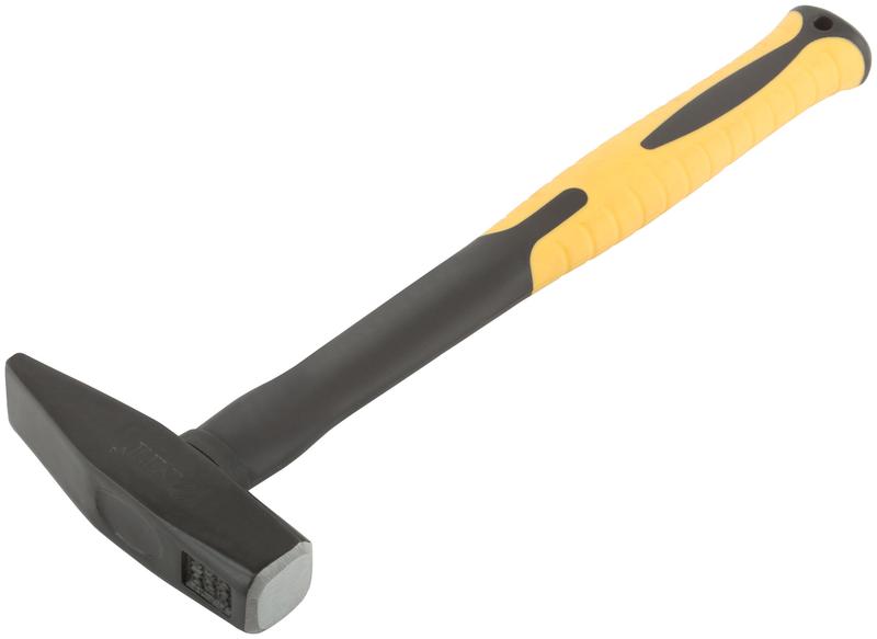 Молоток кованый Профи 500г фибергласовая усилен. ручка FIT 44325