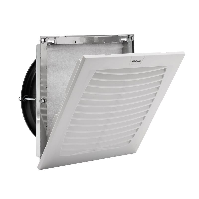 Вентилятор с фильтром ЭМС 200куб.м/ч 115-230В AC 204х204мм IP54 DKC R5MCV20231