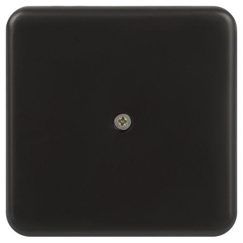 Коробка распаячная 75х75х20мм без клеммы IP40 черн. BS-B-75-75-20 Эра Б0061803