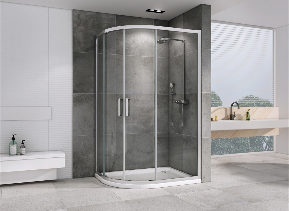 Душевой уголок ABBER Schwarzer Diamant AG01190