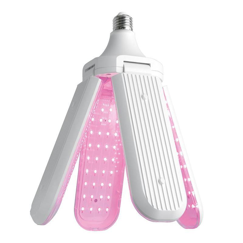 Лампа светодиодная 4-х лепестковая 40Вт 230В E27 красно-син. спектр LB-7000 FERON 48445