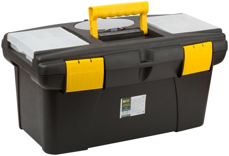 Ящик для инструмента пластик. 19дюйм ( 490х275х240мм ) FIT 65573