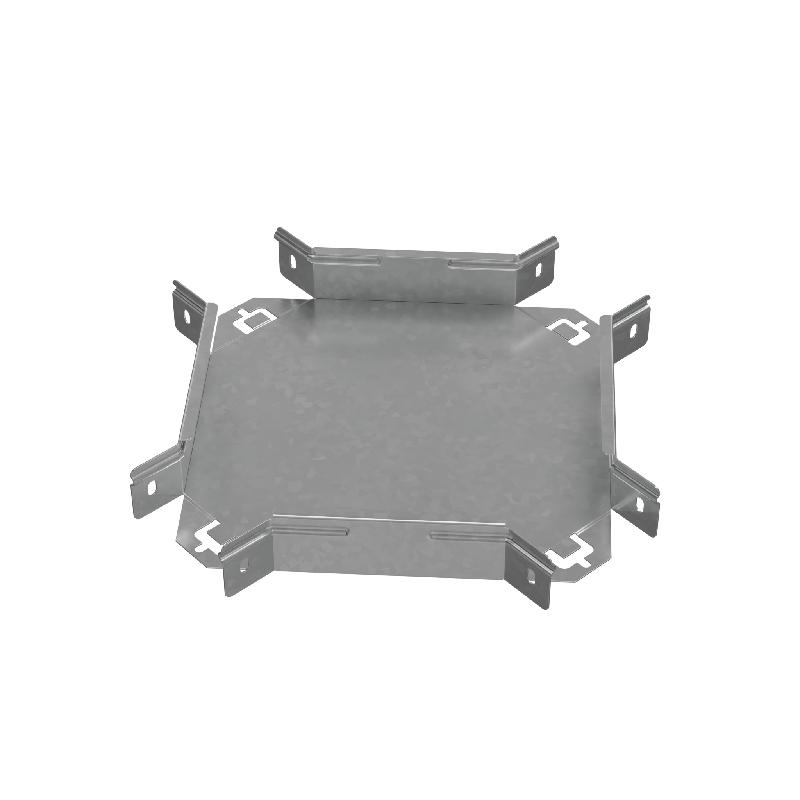 Ответвитель для лотка Х-образ. 100х50 сталь 0.8мм "ПЛЮС" XDplus50-100 КМ PL0602