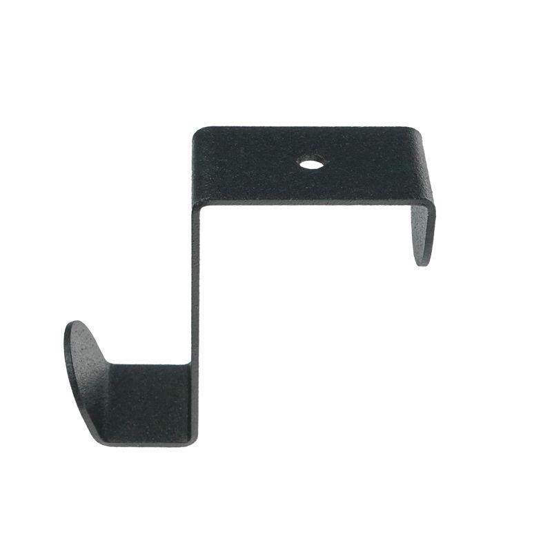 Держатель для хранения одежды в стиле лофт крепление на дверь 3 штуки черн. Rexant 38-0711