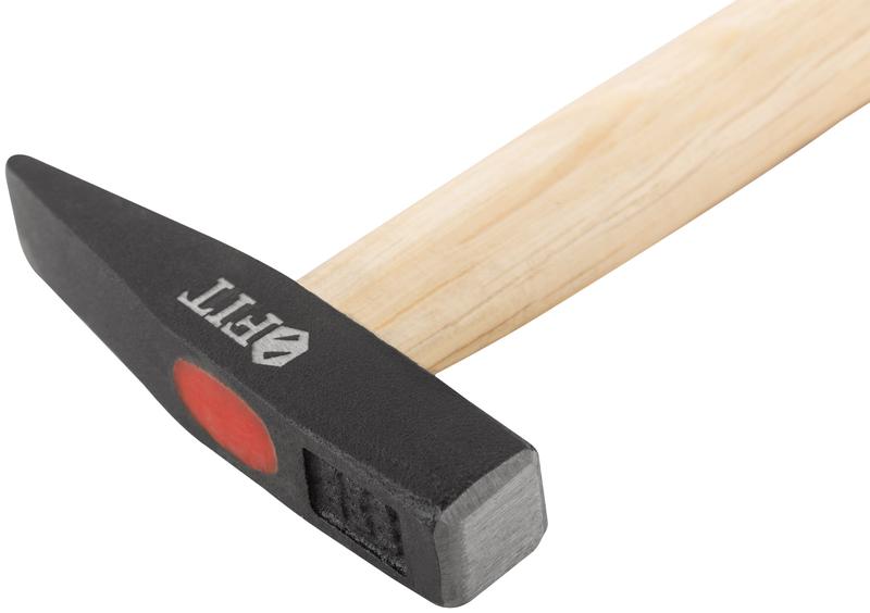 Молоток кованый 100г деревянная ручка FIT 44201