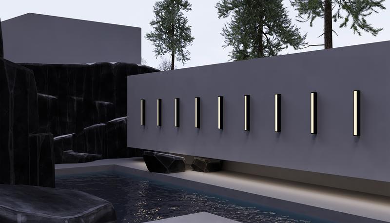 Светильник Corte 20Вт 3000К IP65 бра настен. Maytoni O571WL-L20B3K